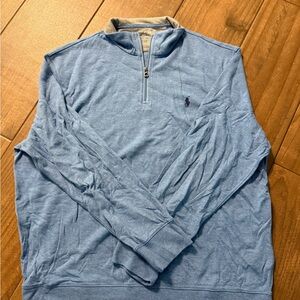 Ralph Lauren Blue Quarter-Zip Pullover